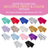 Morning Glamour Satin Pillowcases for Hair & Skin, Similar to Silk, Standard/Queen Size Set of 2, Cooling Pillow Case with Envelope Closure, Gifts...