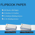 Blank Flip Book - 240 Sheet Animation Paper with Holes - 480 Pages : For Drawing, Comic Book Sketches...