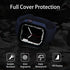 2 Pack Waterproof Case for Apple Watch Series 9 8 7 41mm Screen Protector, 2 in 1 Full Protective 9H Glass Face Cover Front & Back Hard PC Bumper ...