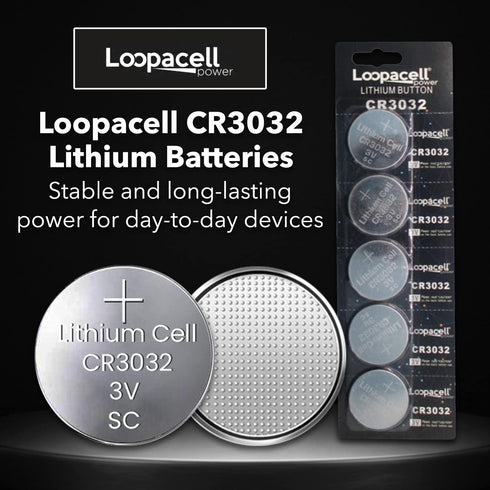 CR3032 Battery - 3V Lithium Button Cell Coin Batteries...