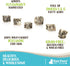 Raw Paws Cod Skin Cubes for Dogs, 5-oz – Cod Skins for Dogs - Fish Skins for Dogs - Fish Skin Chews for Dogs - Cod Skin Dog Treats - Cod Treats fo...