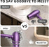 Bathroom Hair Dryer Holder Hair Care Tools Holder Wall Mount Chrome Finished Stainless Steel...