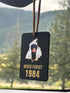 Sant Jarnail Singh Bhindranwale Car Hanging Never Forget 84 Printed Black Car Hanging Punjabi Khanda Car Hanging Sikh Car Hanging Accessory for Re...