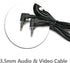 EDO Tech 10 feet Long 3.5mm AV Cable Compatible for Philips Wonnie Dual Screen Portable DVD Player Screen-to-Screen...