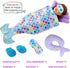 18 Inch Doll Sleeping Bag and Clothes Accessories Set - 18” Doll Clothes Accessories Fits Baby Dolls, 18inch Doll Accessories Include Eye Masks, P...