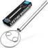 Zulay Kitchen 13-Inch Danish Dough Whisk - Stainless Steel Danish Whisk for Cooking with Dough Hook - Traditional Dutch Whisk - Bread Whisk for So...