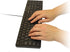 USB Keyboard with Russian English (Cyrillic) Letters/Characters- Full Size Slim Desktop Design...