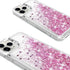 Compatible with iPhone 12 Case and iPhone 12 Pro Case,Bling Flowing Liquid Floating Sparkle Colorful Glitter Waterfall TPU Protective Phone Case 6...