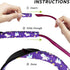 Eyeglass Strap for Kids, No-Tail Adjustable Glass Retainers for Boys & Girls, Floating Sunglass Lanyard for Children...