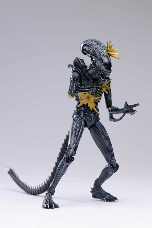 Hiya Toys Exquisite Mini Series 1/18 Scale 5 Inch Aliens Battle Damage Alien Warrior Action Figure...