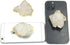 Crystal Phone Grip & Stand Clear Druzy Healing Natural Stone Crystal Phone Accessory (White)...