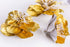 Letjolt Paper Flowers Decorations for Wall Artificial 3D Flowers Home Decor Backdrop Golden Wedding Garlands Baby Shower Decor Bridal Shower (Gold...