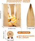 Paper Bread Bags - 35 Pack - Homemade Bread Storage Bags with Clear Window Includes Label Seal Stickers -Bakery Packaging Bags for Cookies, Bread,...