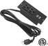 Recessed Power Strip, Black Desktop Power Grommet Socket with Furniture, 2 AC Outlets & 2 USB Ports for Conference Desk,Kitchen,Office,Home,Hotel ...