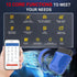 OBD2 Scanner Code Reader FA40 Auto Diagnostic Scan Tool Car Fault Check Engine Light Wireless Car Code Reader Compatible with iOS & Android Blueto...
