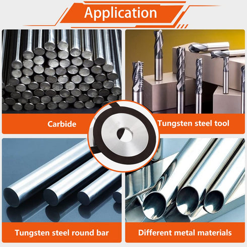 5inch Tapered Plain Resin Diamond Grinding Wheel to Grind Carbide Hard Steel 150 Grit 125x10x32x8mm...
