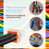 20pcs Push-in Wire Connecters 4 Port, Wire Quick Connection Terminal, 18-12 AWG / 0.75-2.5mm²...