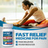 HealthA2Z® Dual Action Pain Relief | 80 Caplets | Acetaminophen 250mg & Ibuprofen (NSAID) 125mg | Contains Two Medicines | Relief from Headache, F...