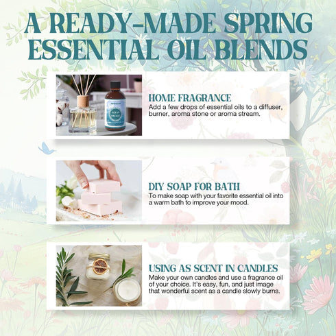 Ocean Breeze Essential Oil 4 Fl Oz (120ml) - ARVIDSSON Spring Summer Fragrance Oil, Ocean Breeze Oil for Diffusers, Candle Making, Homemade Soap...