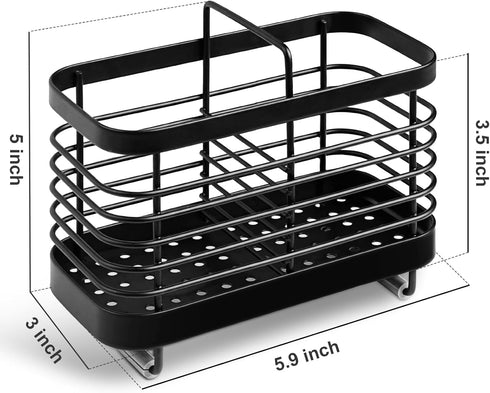 Utensil Holder Multifunctional Kitchen Utensil Organizer, Non-slip and Rustproof Utensil Holder for Kitchen Counter, Easy to Clean Kitchen Utensil...