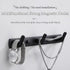 ULIBERMAGNET Magnetic Coat Hooks,Heavy Duty Magnetic Rack,Strong Rubber Magnetic Hanger for Refrigerator,Metal Cabinet,Door,Hanging Coat, Towel, B...