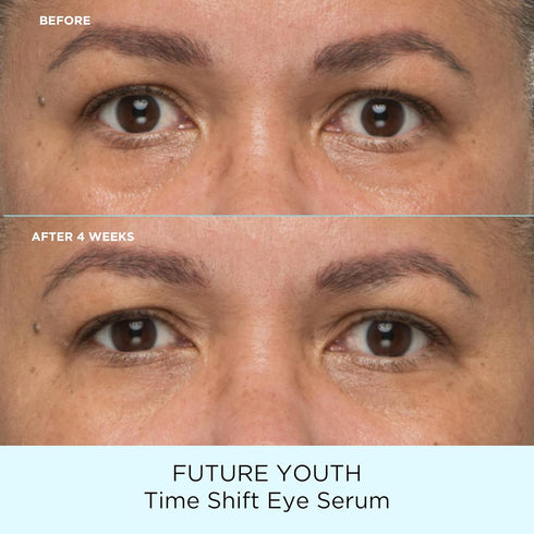 Pacifica Beauty, Future Youth Time Shift Eye Serum, Brighten Dark Circles, Improve Fine Lines, Ectoin, Lightweight, Fragrance Free, Hydrating, You...