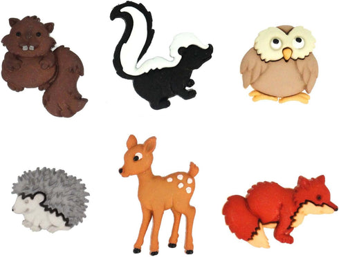Dress It Up Embellishments-Forest Babies...