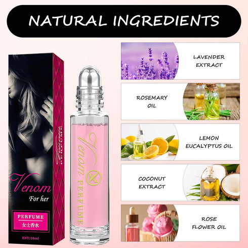 Lunex Phero Perfume,Women Pheromone Perfume,Pheromone Perfume for Women, Fresh Long-Lasting Portable Perfume (3PCS)...