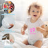 22 Pieces Baby Shower Stencils for Painting Cute Small Onesie Stencils Mixed Animal Stencils Baby Theme Painting Templates for Painting on Fabric ...