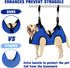 Dog Grooming Hammock Grooming Harness for Small Dogs Pet Grooming Hammock with Nail Clippers/Nail File/Comb Breathable Dog Nail Harness Hanging fo...