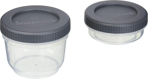 SnapLock Snack Stackers, Gray...