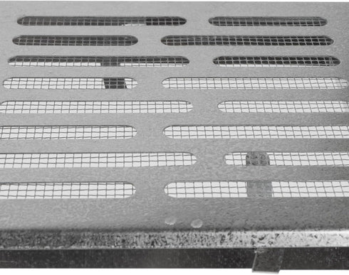 Vent Systems 5.5'' x 5.5" Inch Galvanized Steel Vent Cover - Square Air Vent Louver - Removable Ventilation Grille - Integrated Insect Screen - HV...