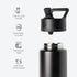 Simple Modern Kids Summit Water Bottle with Straw Lid | 14oz Stainless Steel Cup Insulated Tumbler Tumbler for Girls, School | Unicorn Rainbows...
