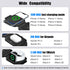 Wireless Charger 3 in 1 with Adapter and Travel Case,Fast Wireless Charging Station,Wireless Charging Pad Compatible with iPhone 14/13/12/11 Serie...
