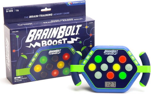Educational Insights BrainBolt® Boost - Memory Brain Game, Includes 3 Game Modes, For 1 Player, Gift for Ages 5+...