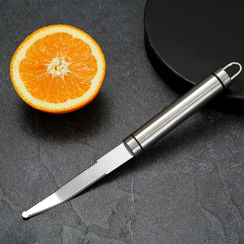 Stainless Steel Grapefruit Knife Curved Knife - Grapefruit Knife Curved Serrated Knife Kitchen Knifes Small Knives Fruit Knife Stainless Steel Che...
