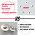 Stainless Steel Dowel Pin Centers Set, 5pcs Dowel Pins of 1/4" 3/8" 5/16" 7/16" 1/2",Sharp Point Dowel and Tenon Center Transfer Plugs for Joinery...