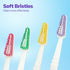 Flex Manual Toothbrush Value Pack, Full Multi-Level Filaments, Soft Bristles for Deep Cleaning, Designed to Improve Gum Health, Ideal for Adults -...