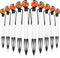24 Pcs Basketball Pens Sports Pens Novelty Basketball Pen Basketball Ballpoint Pen Basketball Party Favors for Students Supplies Stationery School...