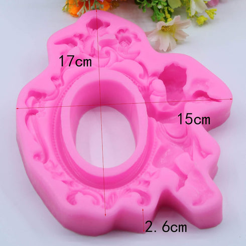 Silicone Baking Mold Fondant Cake Mold Candy Mold Baking Kit Nonstick Silicone Bakeware Baking Tool Baking Tray for Soap, Cake, Bread, Cupcake, Mu...