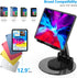 Foldable Cell Phone Stand,360 Degree Rotating Desktop Adjustable Phone Holder for Office Desk Accessories?Compatible with Phone15, Stand Fits All ...
