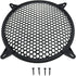E-outstanding 10Inch Subwoofer Speaker Waffle Grill Guard Protector Cover Black Plastic Mesh Round Car Subwoofer Speaker Cover...