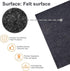 Heat Resistant Mat for Air Fryer with Kitchen Appliance Sliders Function, 1 Pcs Kitchen Countertop Heat Protector Mat Kitchen Hot Pads for Air Fry...