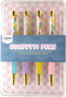 NPW 4 PACK SPRINKLE PENS - Cute Confetti Pen Set; Trendy Stationery Art Supplies, Ballpoint Pens for Journal Writing or Planners; Great Gift for T...