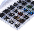 370 PCS 5mm-20mm Solid Black Eyes with Washers, Colorful Craft Plastic Safety Eyes Sewing for DIY of Puppet Plush Animal Making and Teddy Bear...