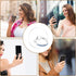 5 Pcs Phone Ring Holder Grip Diamond Cell Phone Ring Holder Stand Transparent Phone Rings Holder Grip 360°Rotation Finger Ring Stand Compatible wi...