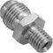 EVIL ENERGY 4AN Male Flare to M10 x 1.25 Male Metric Thread Brake Fitting Stainless Steel Adapter...