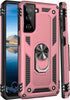 IKAZZ for Galaxy S21 Case,Military Grade Shockproof Heavy Duty Protective Phone Cover Pass 16ft Drop Test with Magnetic Kickstand Car Mount Holder...