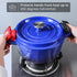 Cast Iron Skillet Handle Covers,Pot Handle Covers Heat Resistant,Pot Holders for Kitchen Heat Resistant,Machine Washable Handle Mitts 2 PCS(Stripe...