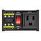 DIN Rail Mount AC 120V NEMA 5-15R Single Receptacle Outlet Power Strip Module, with Rocker Switch Thermal Circuit Breaker Overload Protector...